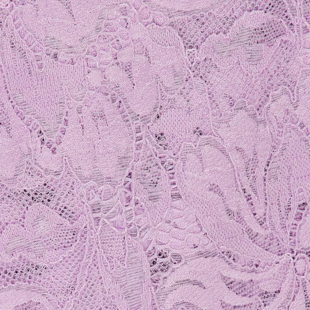 Rabanne Lavender Off the Shoulder Lace Dress - Picture 5 of 10